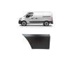 Moulure bouchon latérale sur panneau arrière gauche pour RENAULT MASTER III phase 1, 2010-2014, Noire 34 cm, châssis court-moyen, Neuve