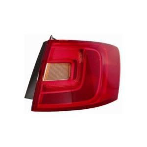 Feu arrière gauche extérieur pour Volkswagen Jetta V phase 1 2011-2014, rouge, Neuf