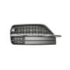 Grille avant gauche pour VOLVO XC90 depuis 01/2015, noire, avec moulure chromée, avec trou radar + support, Neuve