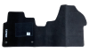 Tapis de sol Auto pour PEUGEOT EXPERT II, 2007-2016, avec sigle EXPERT, moquette noire et clips, Neuf