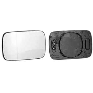 Miroir Glace rétroviseur gauche pour BMW série 3 E46 2001-2004, asphérique, blu, Neuf 