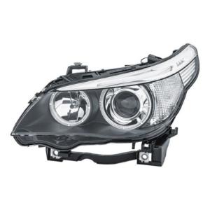 Phare optique avant gauche bixeno pour BMW Serie 5 E60-E61, 2003-2007, H7+D2S AFS, avec moteur, électrique, sans boîtier, Neuf