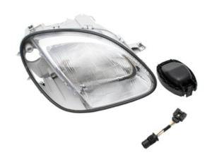 Phare Optique avant droit pour MERCEDES SLK du 09/1996 au 01/2004 (R170), H7+H7, Neuf