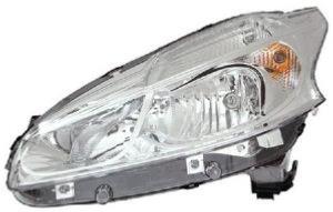 Optique, phare feu avant gauche pack LED H7+H7 élec équip conducteur,  Peugeot 208 depuis 04/12