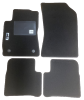 Kit 4 Tapis de sol Auto pour CITROEN C3 2016-2020, sigle C3, avec CLIPS, moquette noire, Neuf