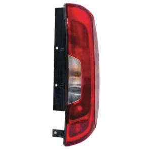 Feu arrière droit pour FIAT DOBLO II phase 2 2015-2022, Mod. 1 porte, blanc et rouge, Neuf