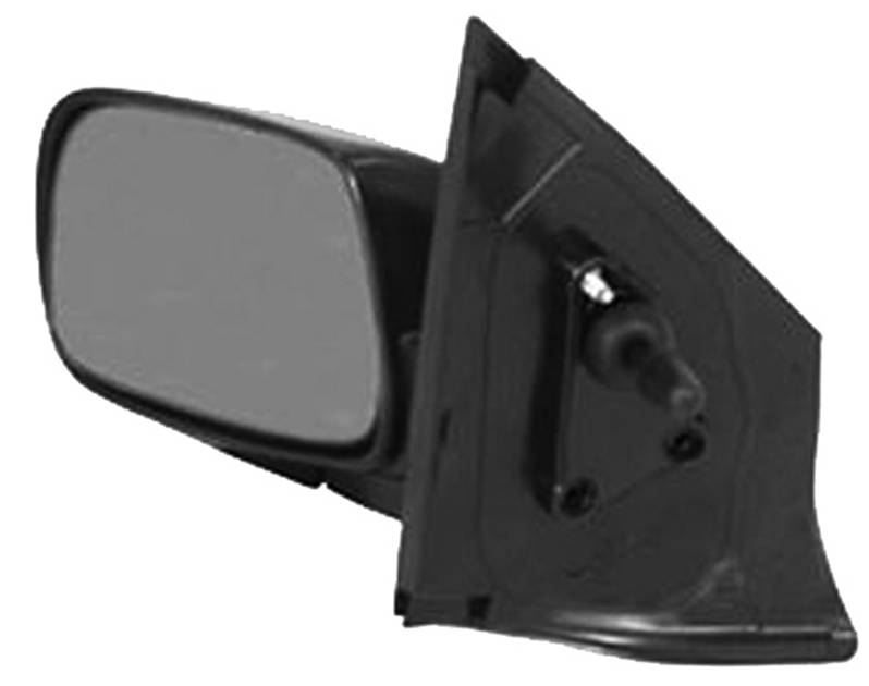 Rétroviseur gauche manuel TOYOTA YARIS I phase 2, 2003-2005, Neuf extérieur  mécanique coque noire