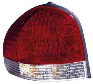 Feu arrière gauche pour HYUNDAI SANTA FE I phase 2, 2004-2006, rouge/incolore, Neuf