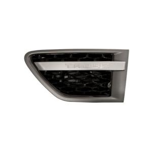 Grille aile avant gauche pour LAND ROVER RANGE ROVER SPORT LR322 2010-2013, grise foncée/argentée/noire, modèle Supercharged - Autobiography Sport, Neuve