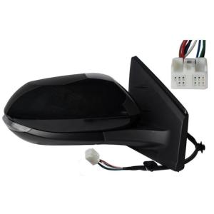 Rétroviseur droit électrique pour TOYOTA YARIS IV depuis 2020, dégivrant, feu clignotant, rabattable, 8 pins, Mod. 5 portes, Neuf à peindre