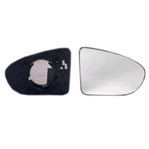 Miroir Glace rétroviseur droit pour NISSAN QASHQAI I ph.2, 2010-2014, dégivrant, à clipser, Neuf