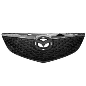 Grille de radiateur pour MAZDA 3 I 2003-2009, moulure chromée, neuve