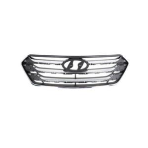 Grille radiateur pour HYUNDAI SANTA FE III phase 2 2012-2014, chromée, Neuve