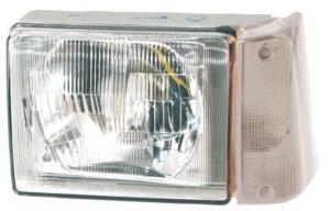 Phare Optique électrique avant gauche pour FIAT PANDA I, 1986-2003, H5, feu blanc, sans moteur, Neuf