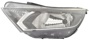 Phare optique avant gauche pour HYUNDAI I20 III phase 1 2020-2023, H19-PY21W-W5W, avec moteur, lumière diurne halogène, Neuf