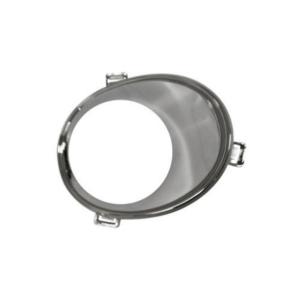 Cadre de phare antibrouillard gauche pour FIAT PANDA 4X4/NAT. POW. depuis 2013, chromé, Neuf