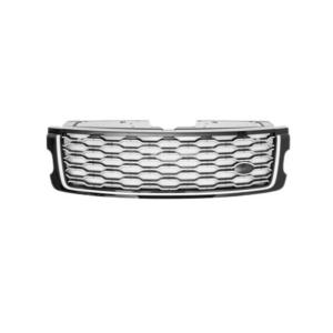 Grille de radiateur pour LAND ROVER RANGE ROVER L405 depuis 2017, noire brillante/argent, Neuve