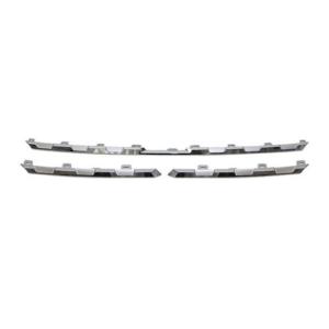 Kit moulures grille de radiateur pour RENAULT KANGOO III phase 1 depuis 2021, chromé, 3 pièces, Neuf