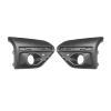 Kit Grille avant droite et gauche pour DACIA JOGGER depuis 2021, noire gaufré, avec trou feu antibrouillard, avec trou profil, avec trous radar + supports, Neuve