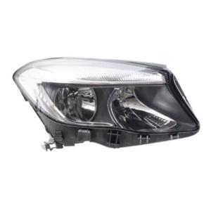 Phare Optique avant droit pour MERCEDES GLA phase 1 2013-2016 (X156), H7+H15, électrique avec moteur, noir, Neuf